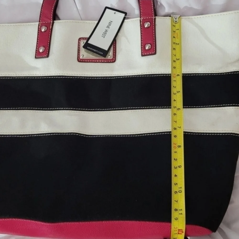Nine West Canvas Freeport Tote | NEW